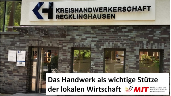 Das Handwerk als wichtige Stütze der lokalen Wirtschaft
